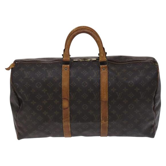 LOUIS VUITTON Monogram Keepall 50 Boston Bag M41426 - Picture 13 of 16